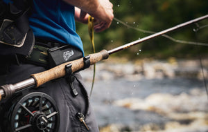 The O'Pros Fly Fishing 3rd Hand Rod Holder is the perfect belt clip rod holder to give you a helping hand.