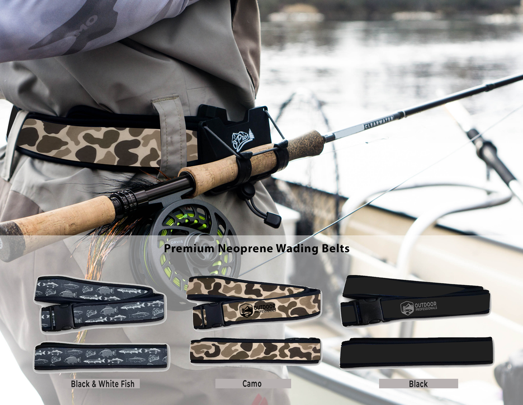 wade fishing belt with rod holder South Fork Wader **Neoprene Belt Attach Drink Koozie is Included with Belt Purchases on this site Fishing Belt Rod Holder, Adjustable