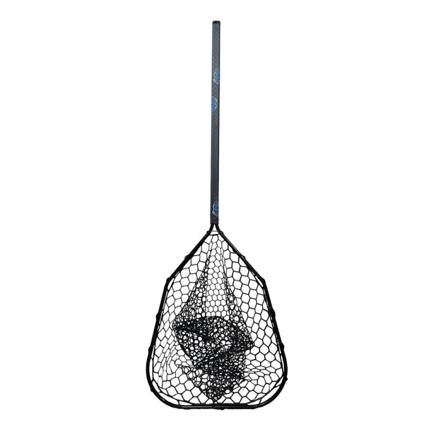 Dip Net Head Portable Fly Fishing Net Outdoor Fishing Accessories (White  32CM) C