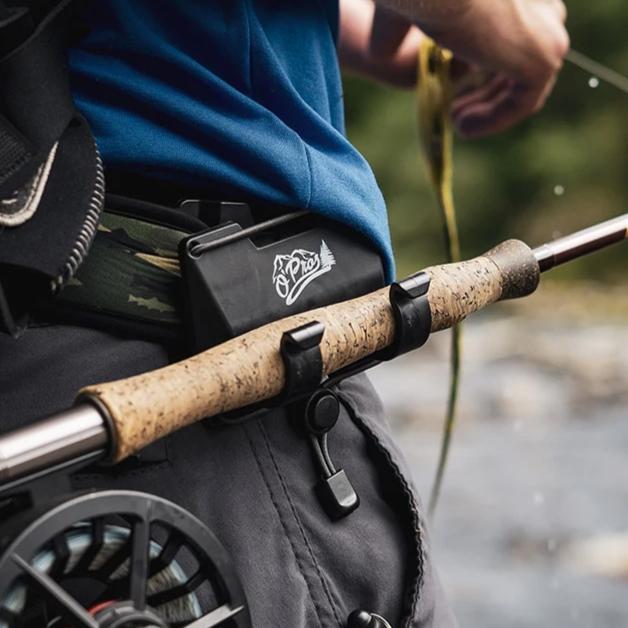 click for larger image  Fishing rod holder, Fly fishing rods, Fly fishing